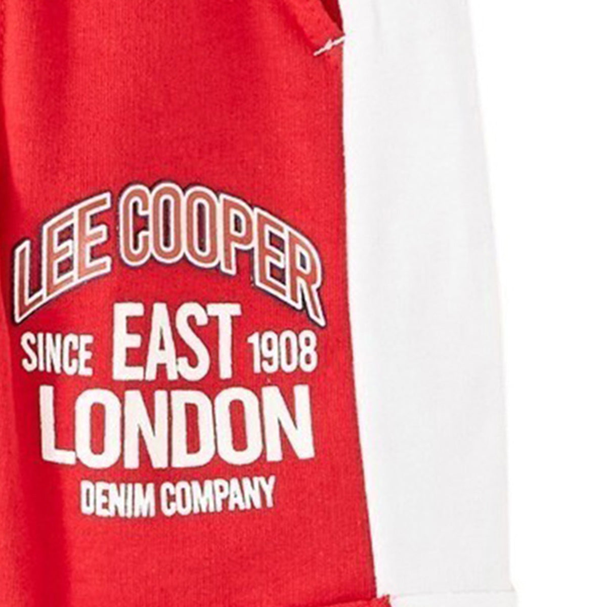 Bermuda Lee Cooper - 4A Garçon - Enfant - Rouge - 95% Coton et 5% Élasthanne - TrendyFlair