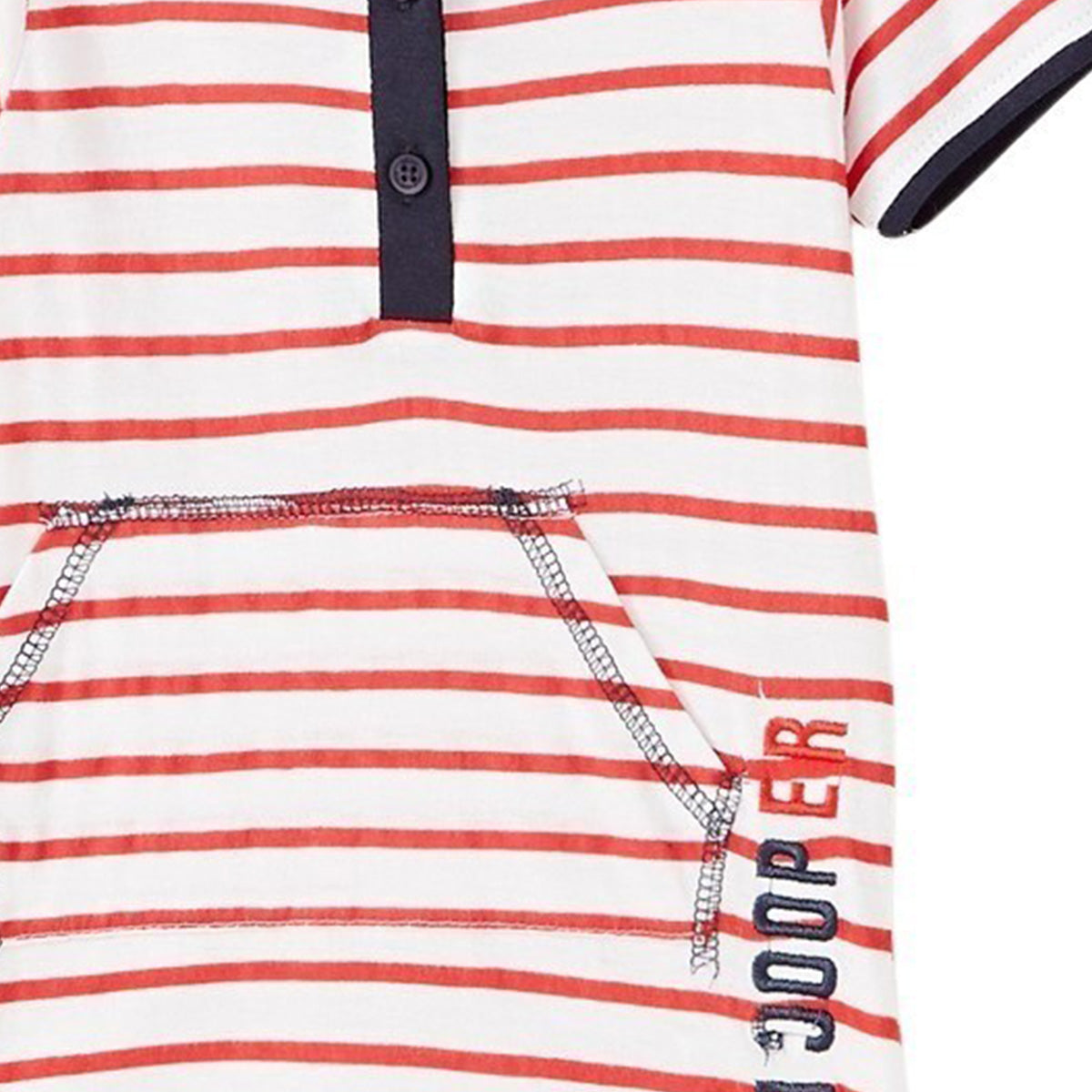 Combishort bébé Lee Cooper - 6M Bébé Garçon - Enfant - Rouge - 100% Coton - TrendyFlair