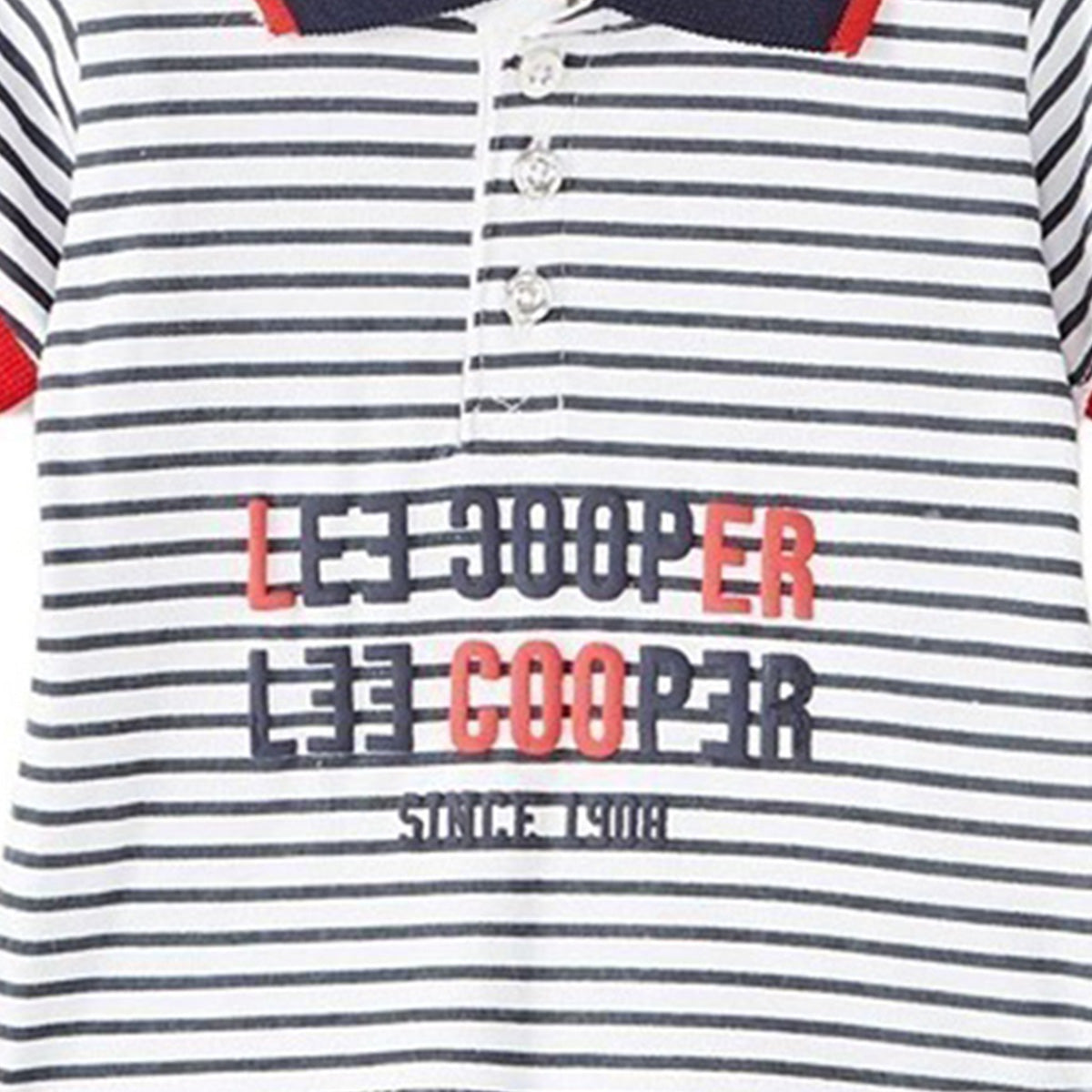 Ensemble bebe Lee Cooper - 6M Bébé Garçon - Enfant - Bleu - 100% Coton - TrendyFlair