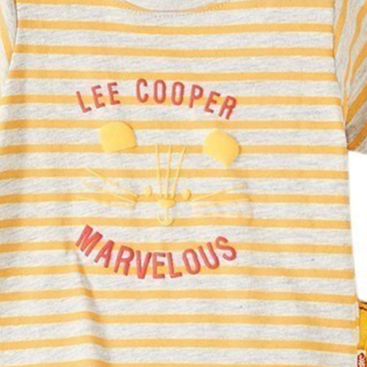 Ensemble bebe Lee Cooper - 6M Bébé Garçon - Enfant - Jaune - 100% Coton - TrendyFlair