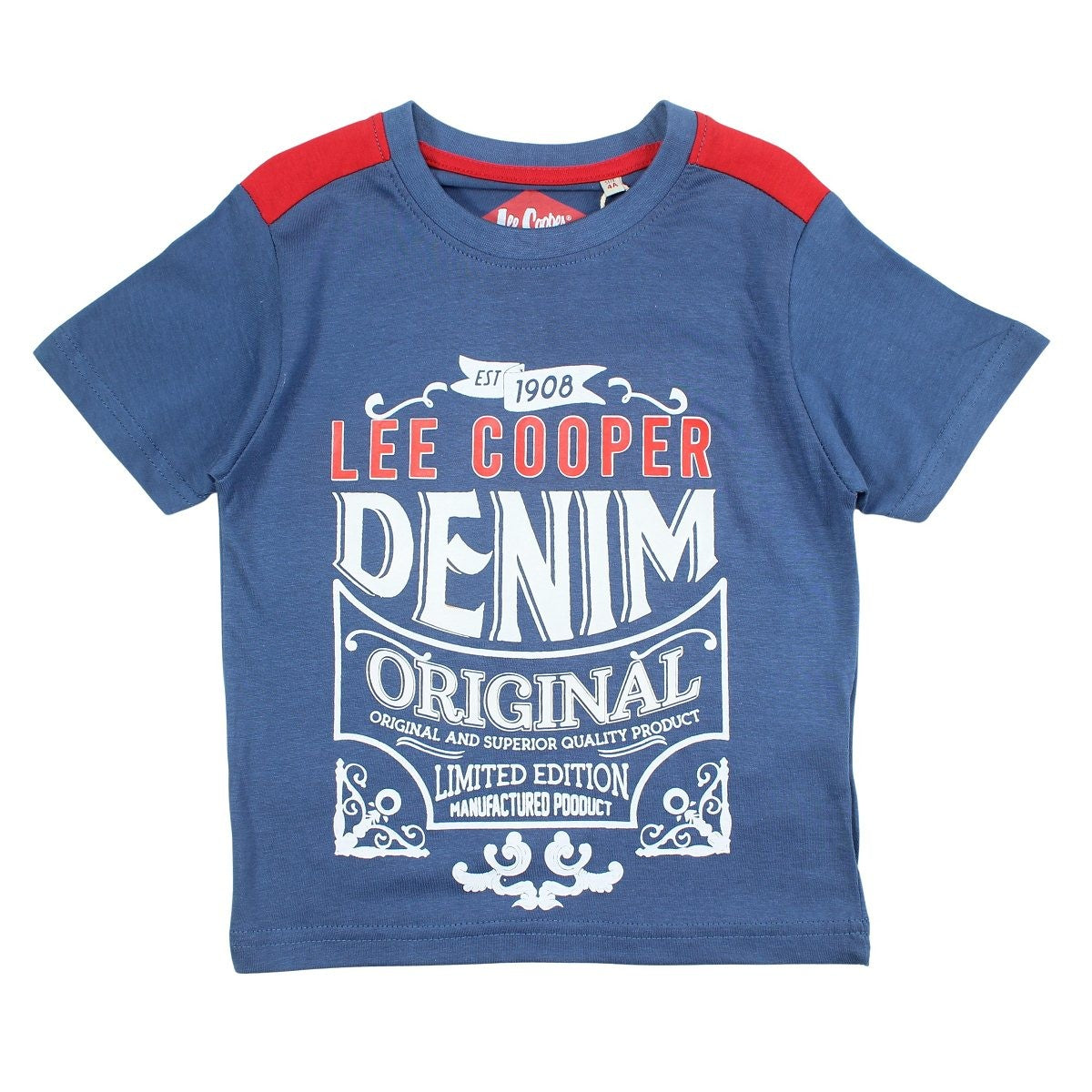Ensemble Lee Cooper - 6A Garçon - Enfant - Bleu - 100% Coton 160 GSM S/J - TrendyFlair
