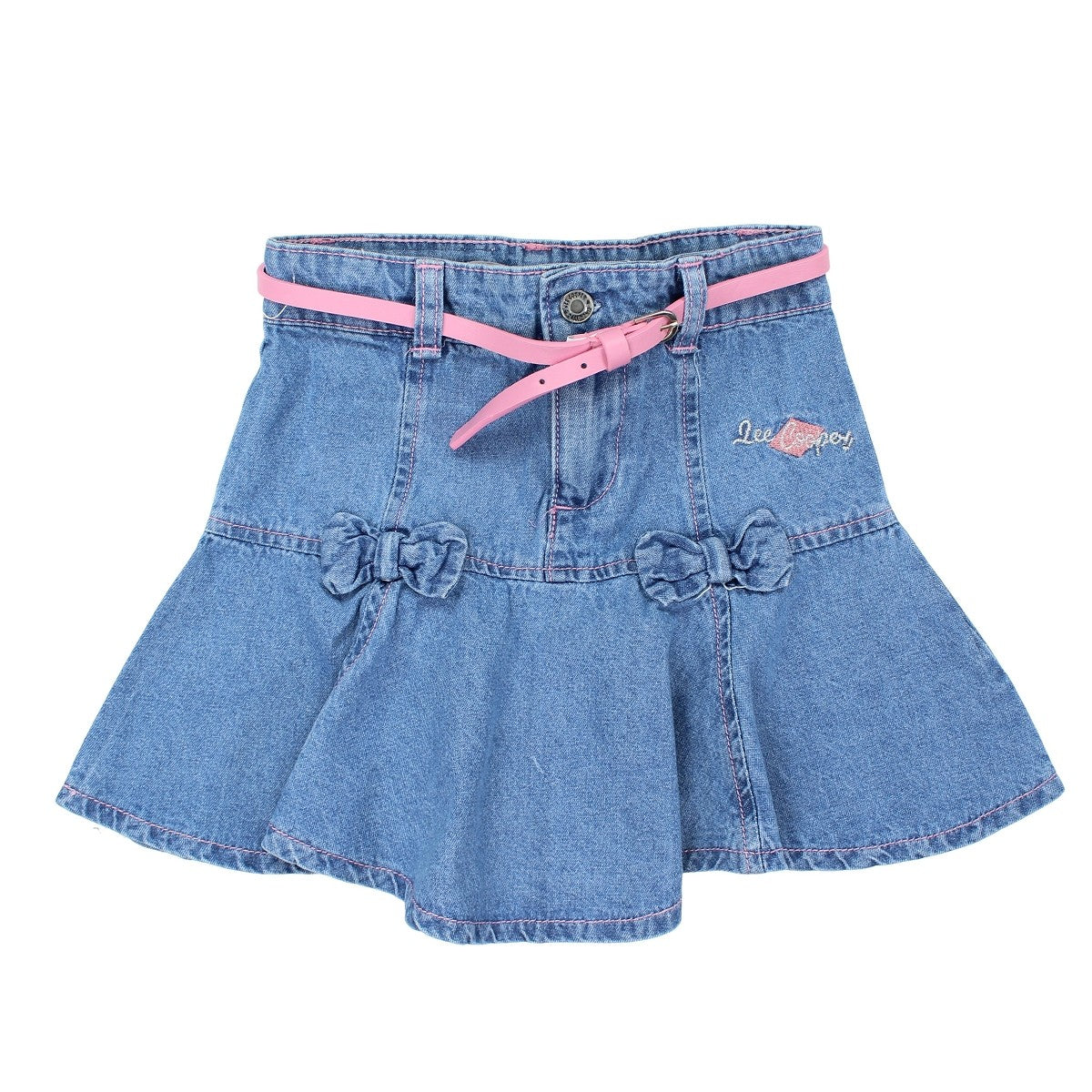 Short Salopette Lee Cooper - 6A Fille - Enfant - Bleu - 100 % Coton - TrendyFlair
