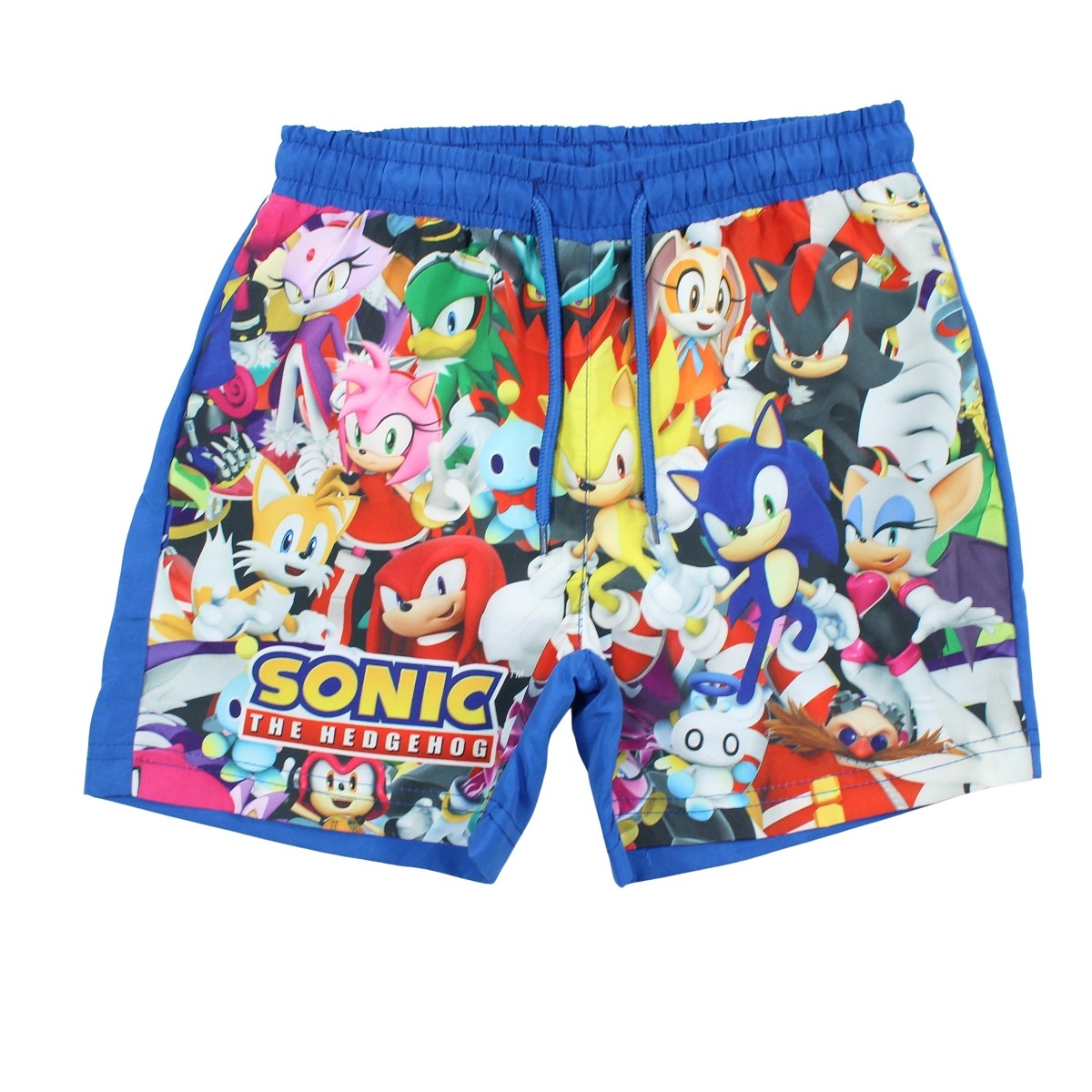 Short de bain sonic - 5/6A Garçon - Enfant - Marine - 100% Polyester - TrendyFlair