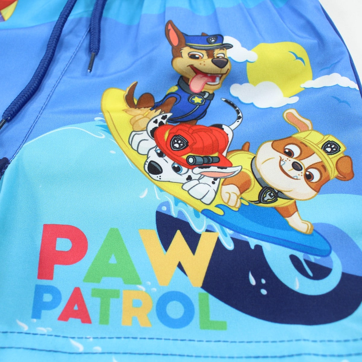 Short de bain paw patrol - 3/4A Garçon - Enfant - Marine - 100% Polyester - TrendyFlair