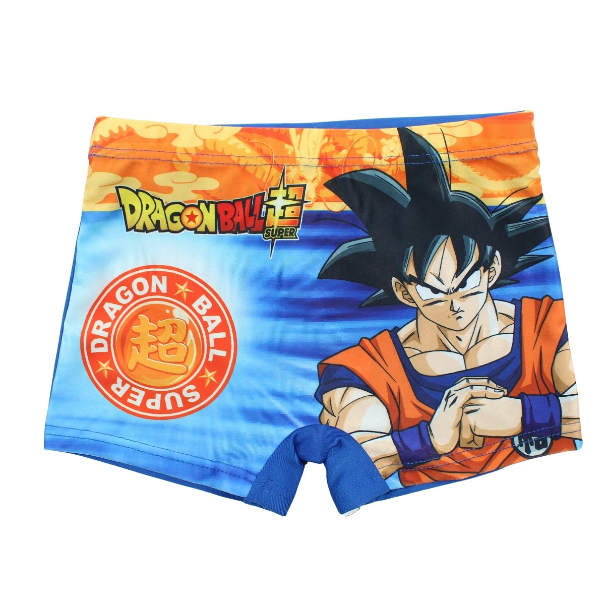 Boxer de bain dragon ball - 6A Garçon - Enfant - Bleu - 100% Polyester - TrendyFlair