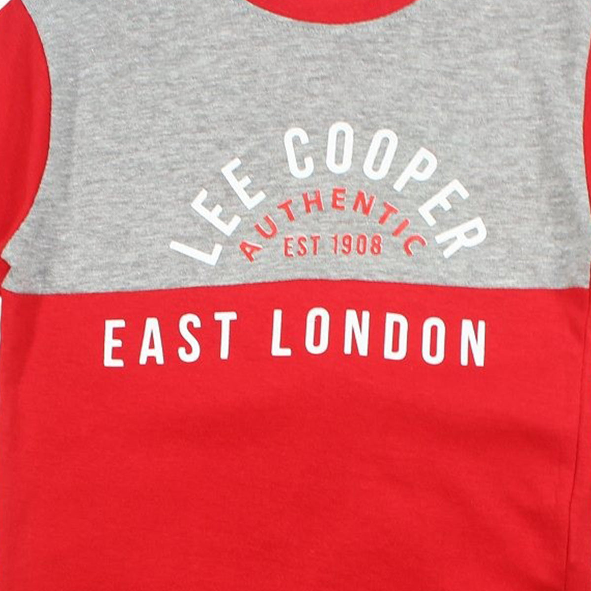 Ensemble Lee Cooper - 6A Garçon - Enfant - Rouge - 100% Coton 160 GSM S/J - TrendyFlair
