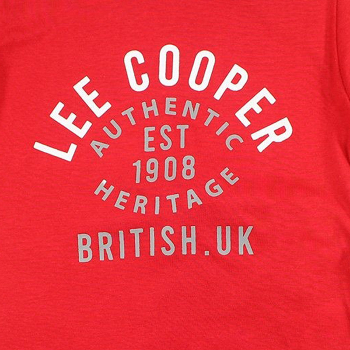 Ensemble Lee Cooper - 6A Garçon - Enfant - Rouge - 100% Coton 160 GSM S/J - TrendyFlair
