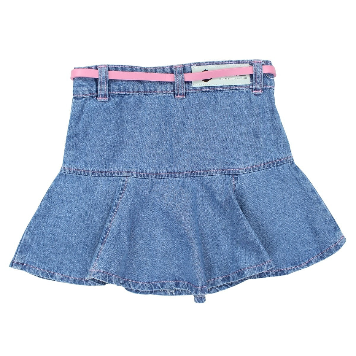 Short Salopette Lee Cooper - 6A Fille - Enfant - Bleu - 100 % Coton - TrendyFlair