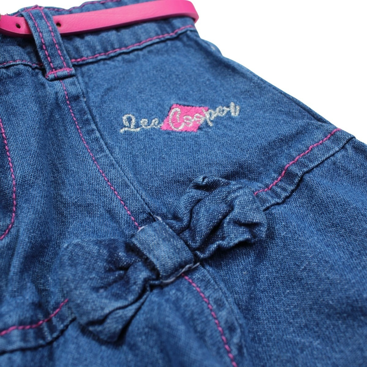 Short Salopette Lee Cooper - 6A Fille - Enfant - Marine - 100 % Coton - TrendyFlair
