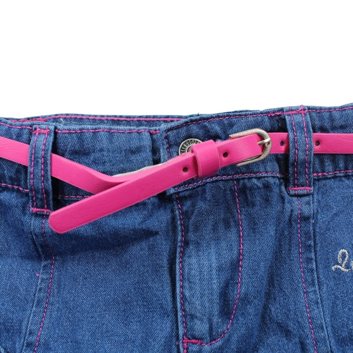Short Salopette Lee Cooper - 6A Fille - Enfant - Marine - 100 % Coton - TrendyFlair
