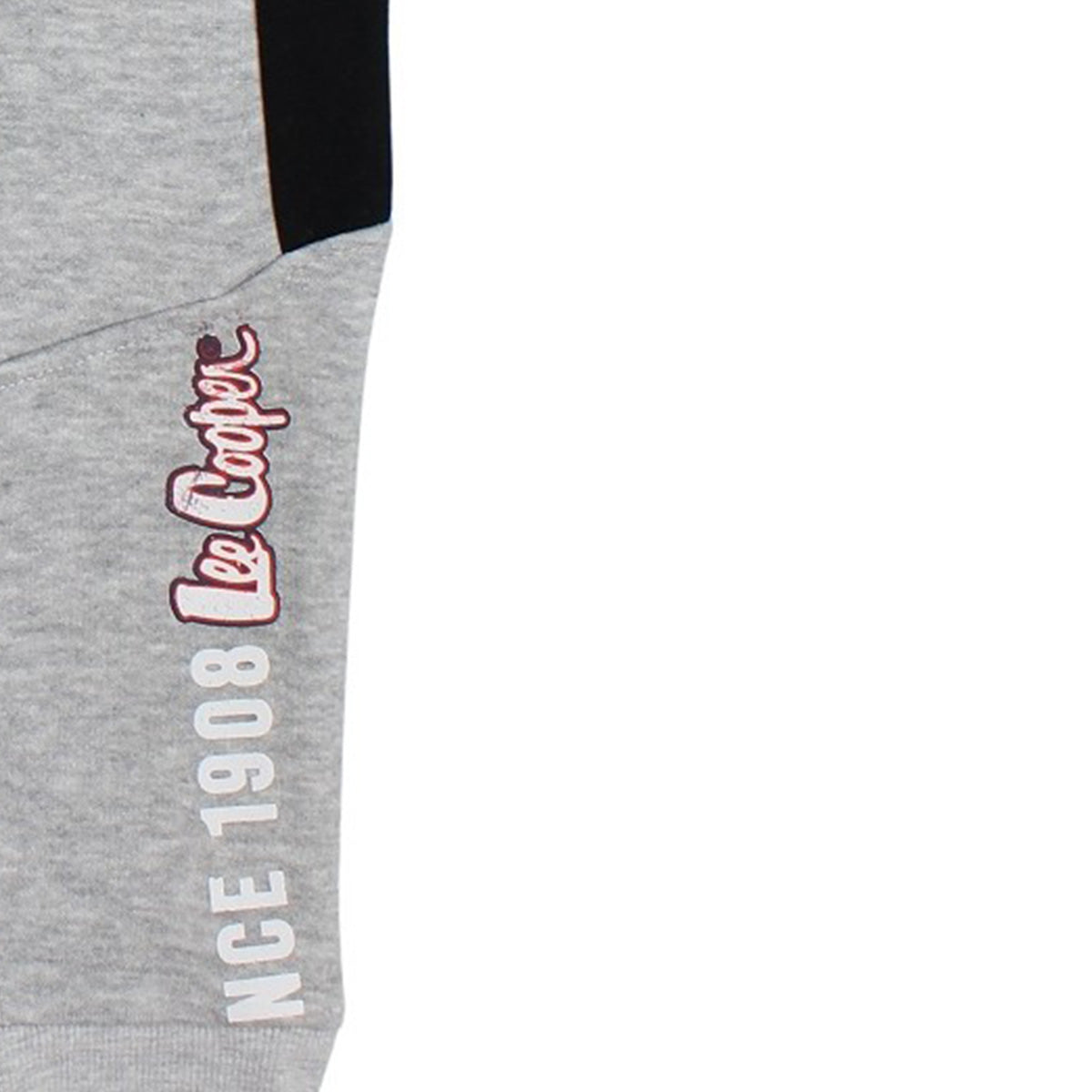 Pantalon de jogging Lee Cooper - 6A Garçon - Enfant - Gris - 60% Coton/40% Polyester, Fleece, 280GSM - TrendyFlair