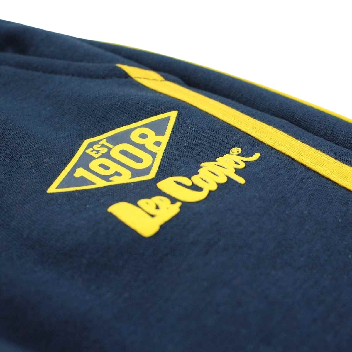 Pantalon de jogging Lee Cooper - 6A Garçon - Enfant - Marine - 80 % Polyester - 20 % Coton - TrendyFlair