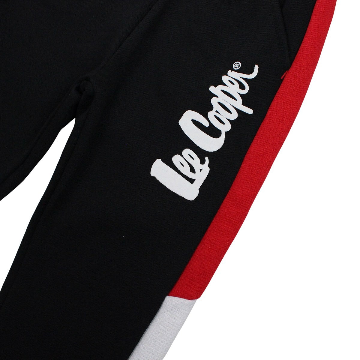 Pantalon de jogging Lee Cooper - 6A Garçon - Enfant - Noir - 80 % Polyester - 20 % Coton - TrendyFlair