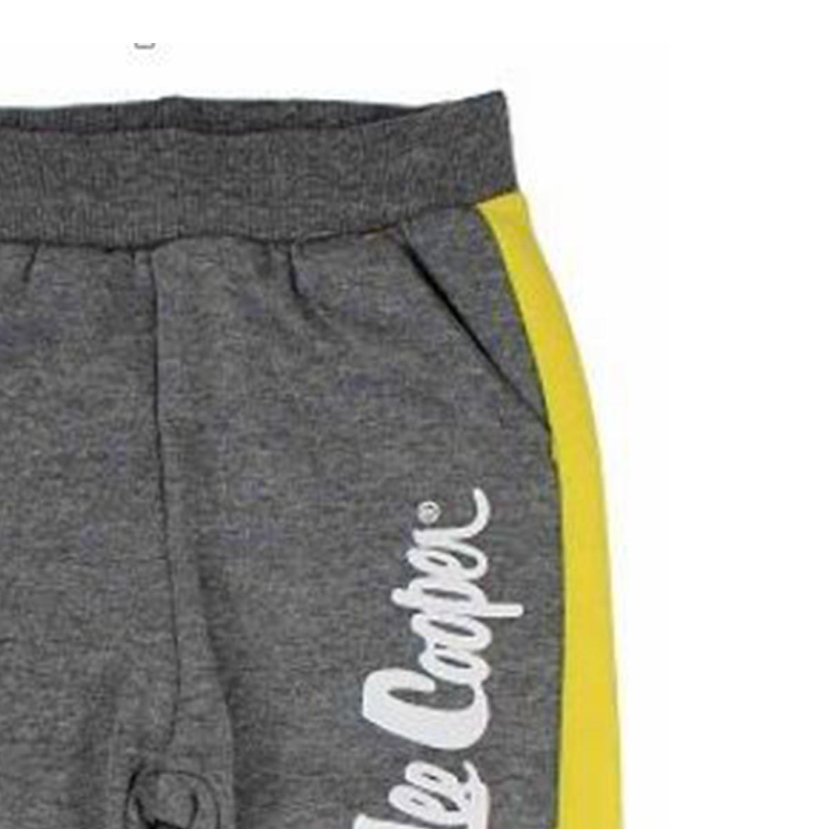 Pantalon de jogging Lee Cooper - 6A Garçon - Enfant - Gris - 80 % Polyester - 20 % Coton - TrendyFlair