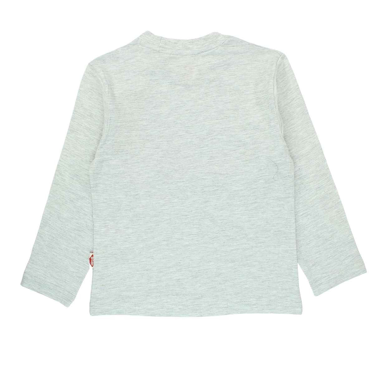 T-Shirt manches longues Lee Cooper - 6A Garçon - Enfant - Gris - 100 % Coton - TrendyFlair