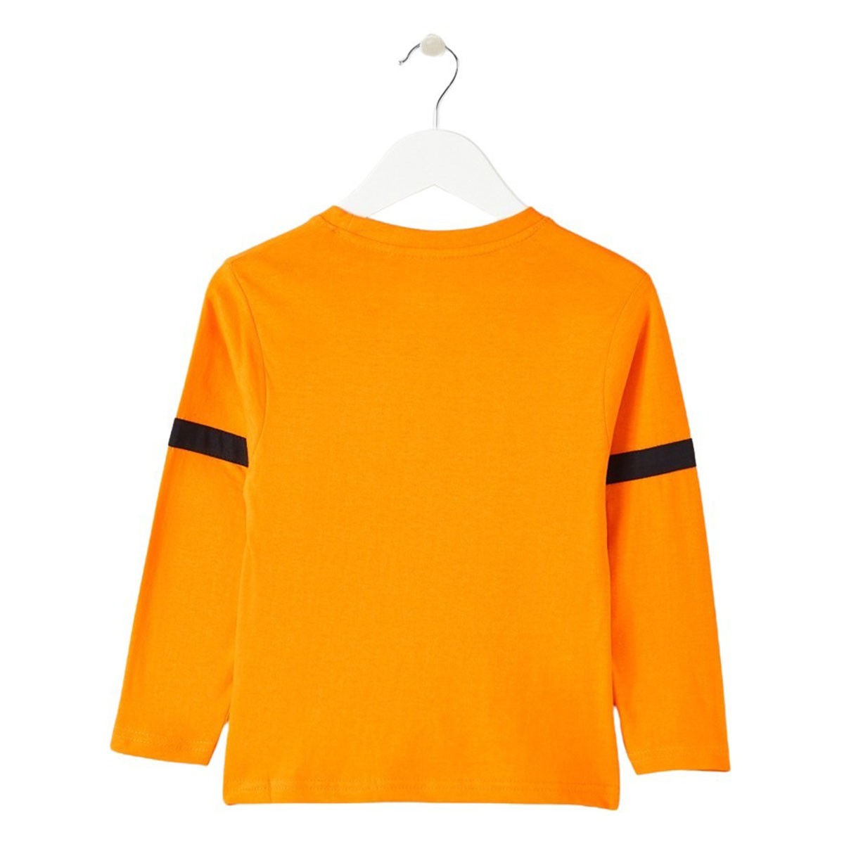 T-Shirt manches longues Lee Cooper - 4A Garçon - Enfant - Orange - 100% Coton S/J GSM 160 - TrendyFlair