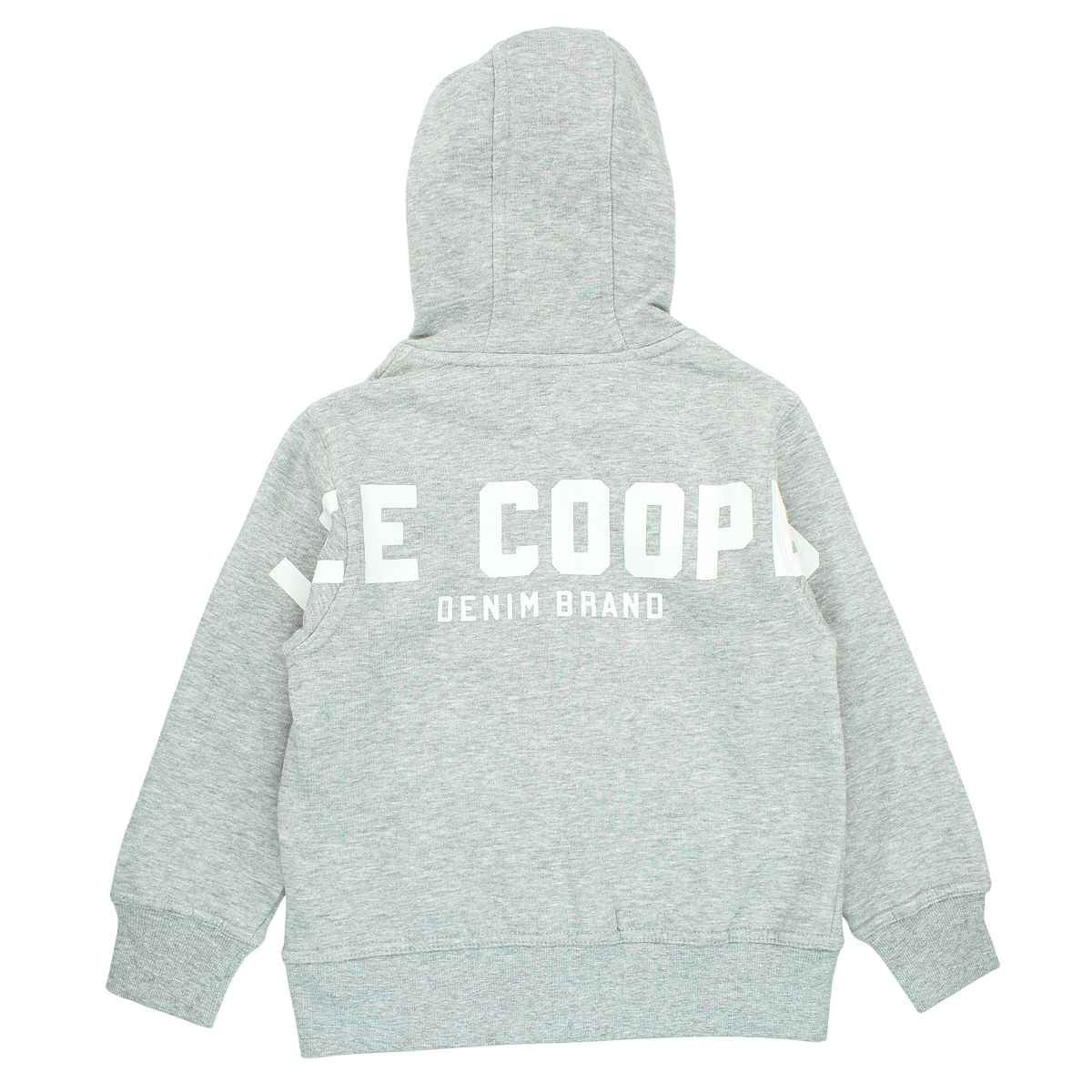 Veste à capuche Lee Cooper - 6A Garçon - Enfant - Gris - 90 % Coton - 10 % viscose - TrendyFlair