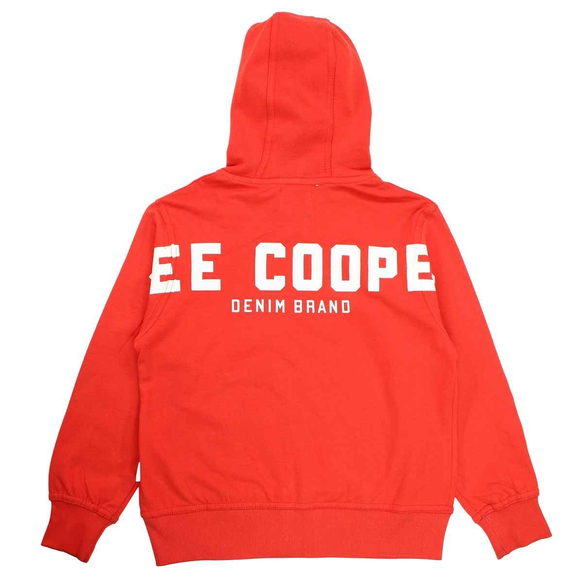 Veste à capuche Lee Cooper - 6A Garçon - Enfant - Rouge - 60 % Coton - 40 % Polyester - TrendyFlair