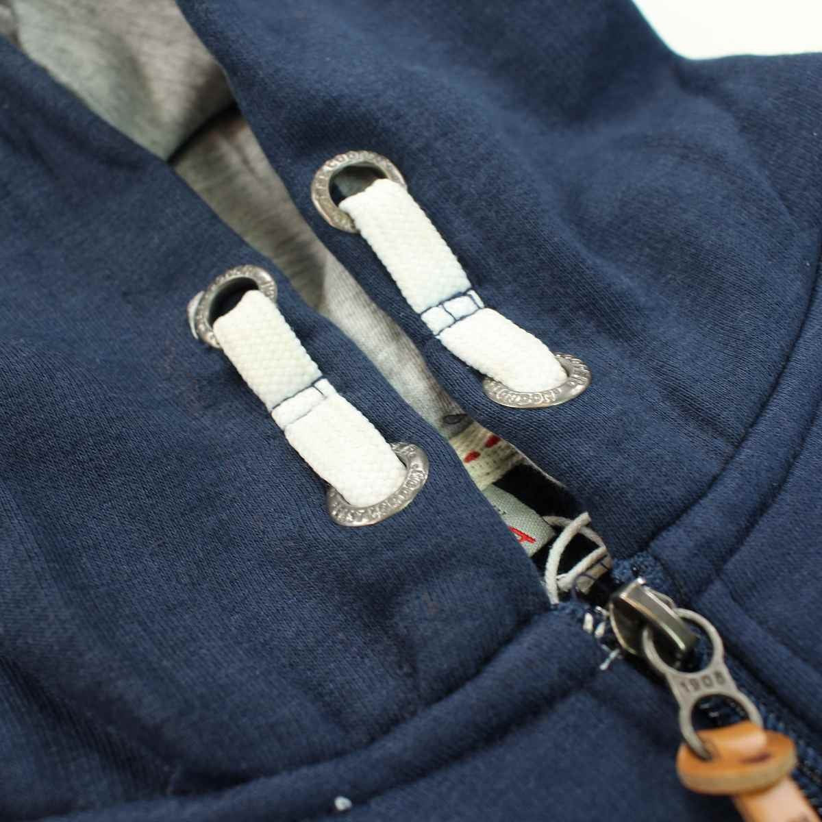 Veste à capuche Lee Cooper - 6A Garçon - Enfant - Bleu - 60 % Coton - 40 % Polyester - 290-300 GSM - TrendyFlair