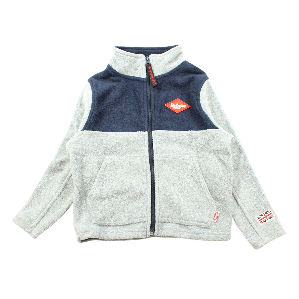 Gilet polaire Lee Cooper Garçon - 4A Garçon - Enfant - Gris - 100% Polyester - TrendyFlair