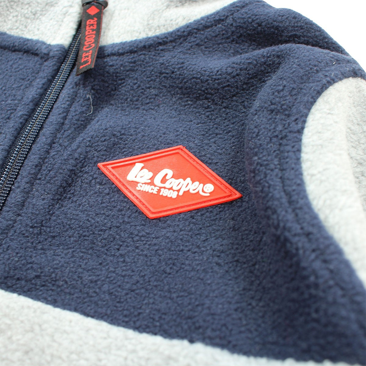 Gilet polaire Lee Cooper Garçon - 4A Garçon - Enfant - Gris - 100% Polyester - TrendyFlair