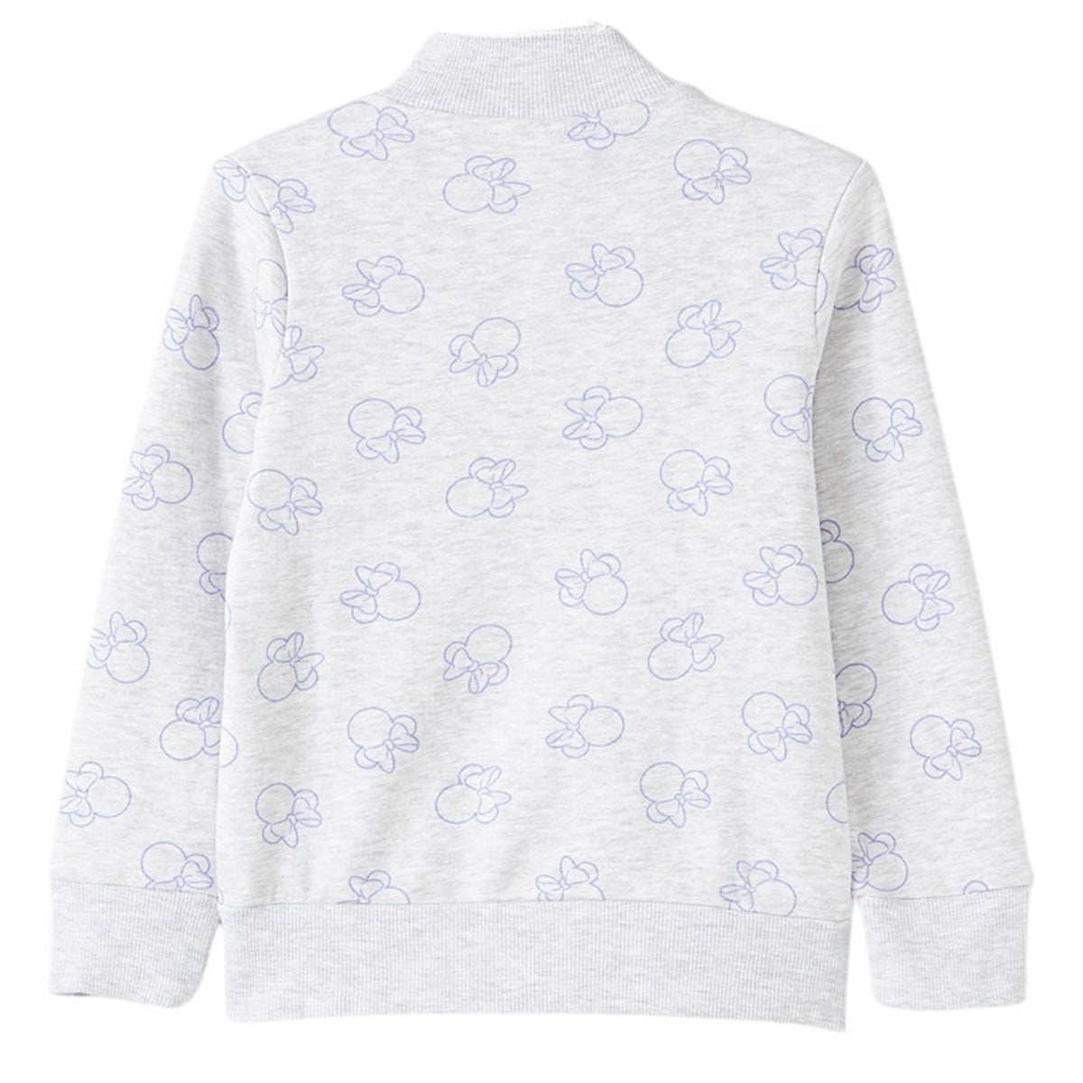 Veste Minnie - 3/4A Fille - Enfant - Gris - Coton - Polyester - 260 G/M2 - POLAIRE BROSSE - TrendyFlair