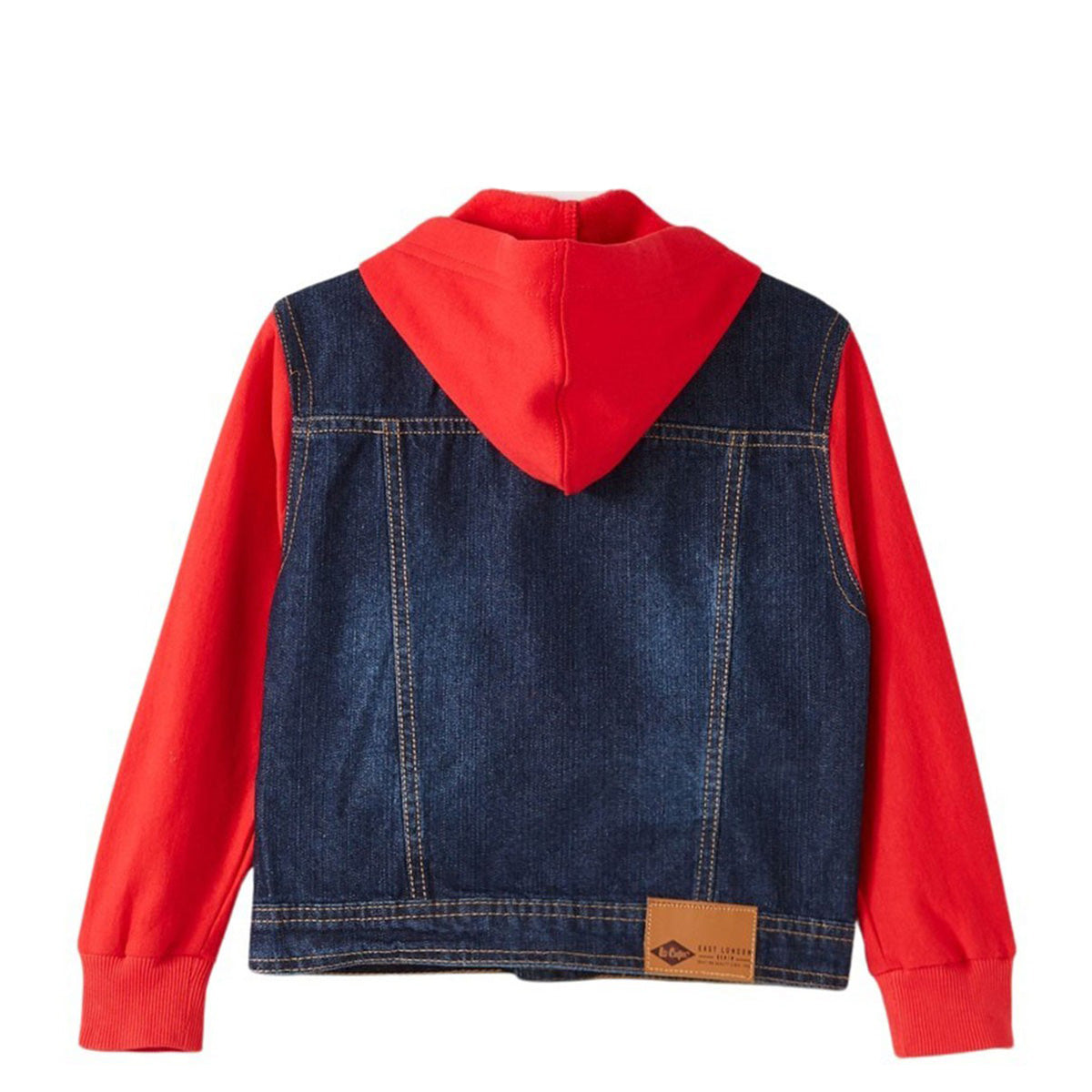 Veste Capuche Lee Cooper - 4A Garçon - Enfant - Rouge - 100 % Coton - TrendyFlair