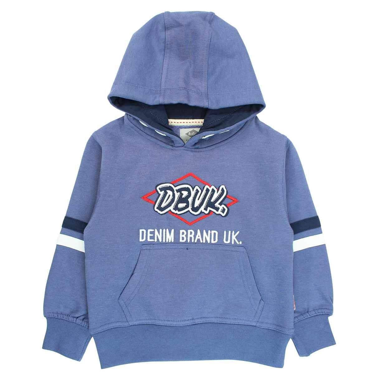 Sweat Lee Cooper - 6A Garçon - Enfant - Bleu - 60 % Coton - 40 % Polyester 300 gsm - TrendyFlair