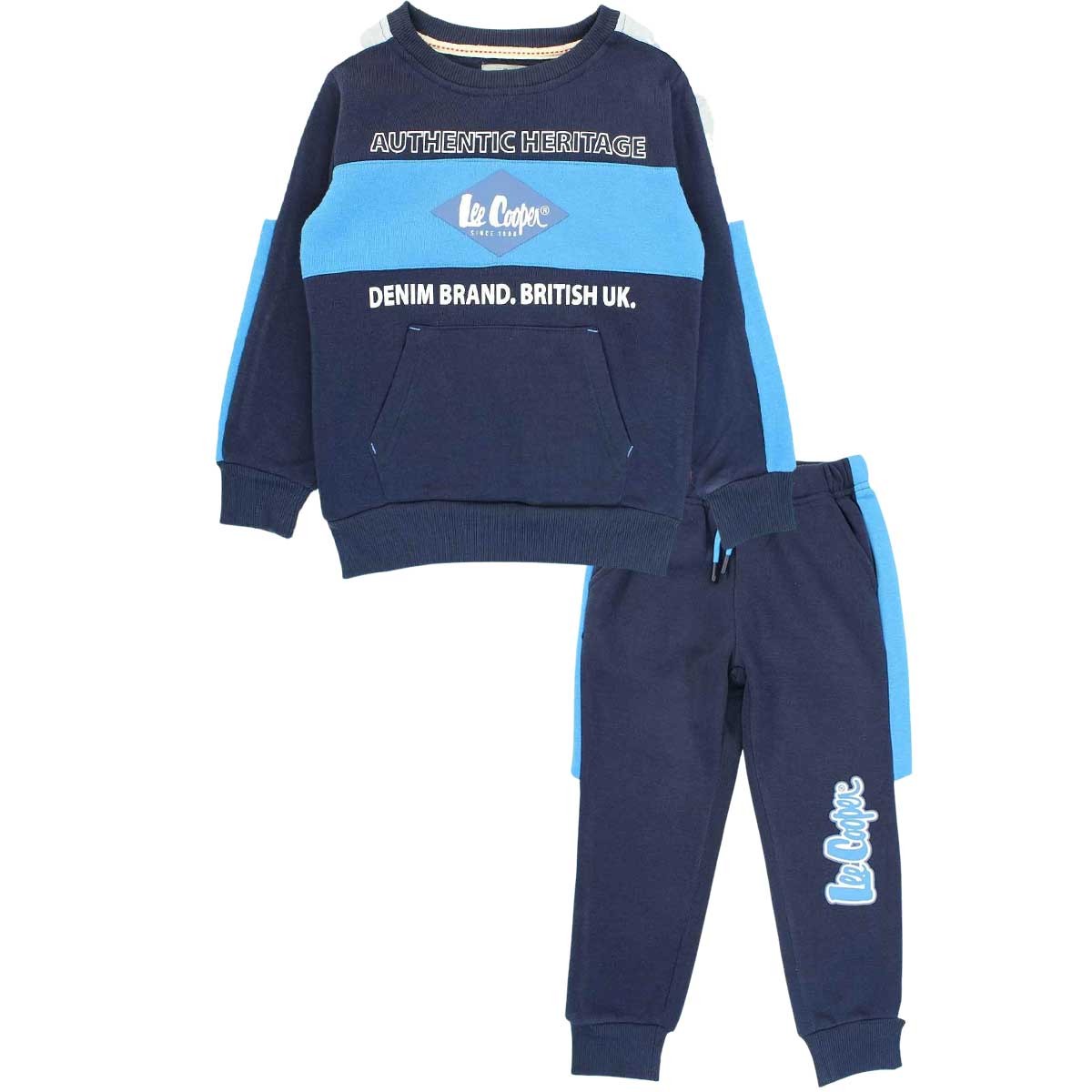 Jogging Lee Cooper - 12A Garçon - Enfant - Marine - 100 % Polyester - TrendyFlair