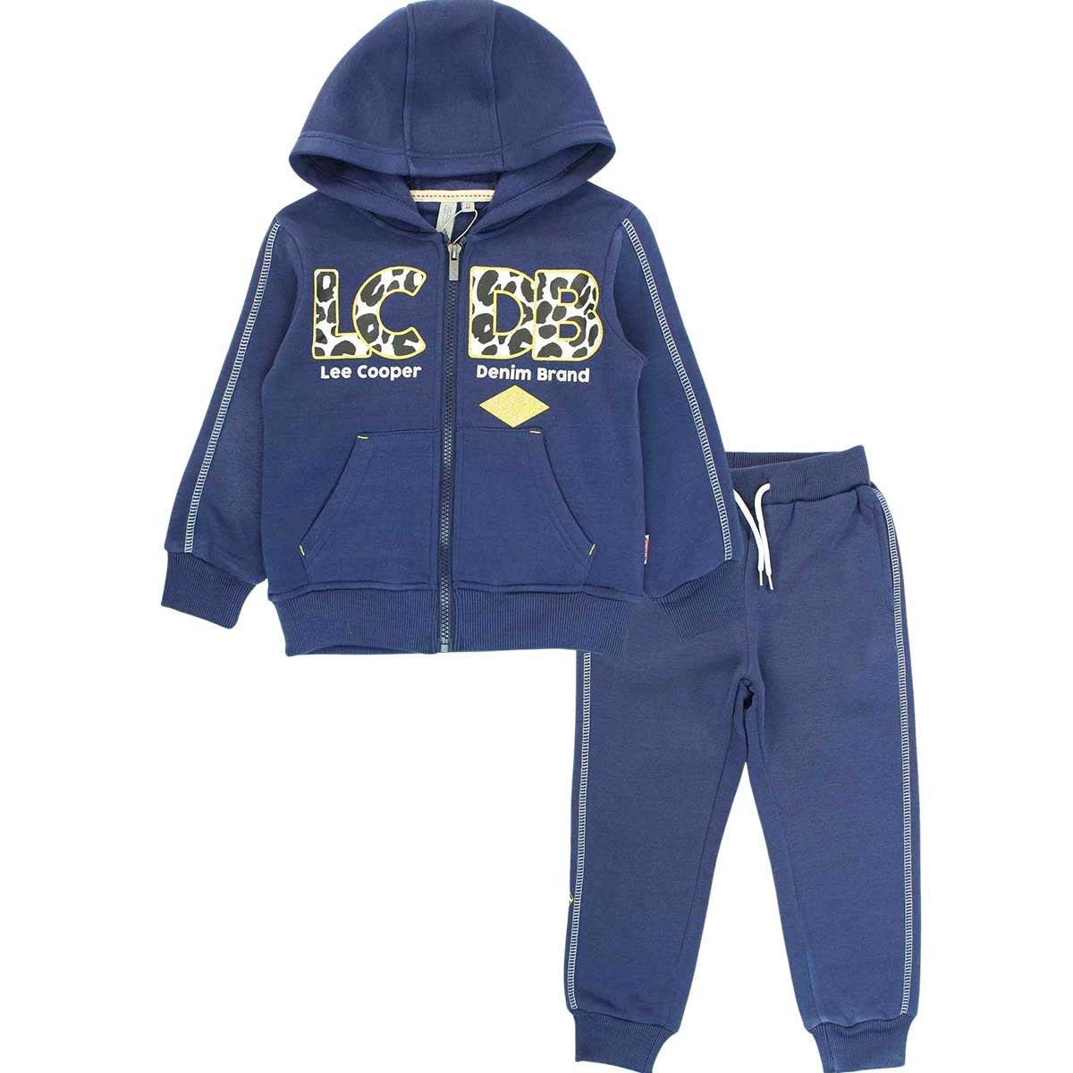 Jogging Lee Cooper - 12A Fille - Enfant - Marine - 100 % Polyester - TrendyFlair