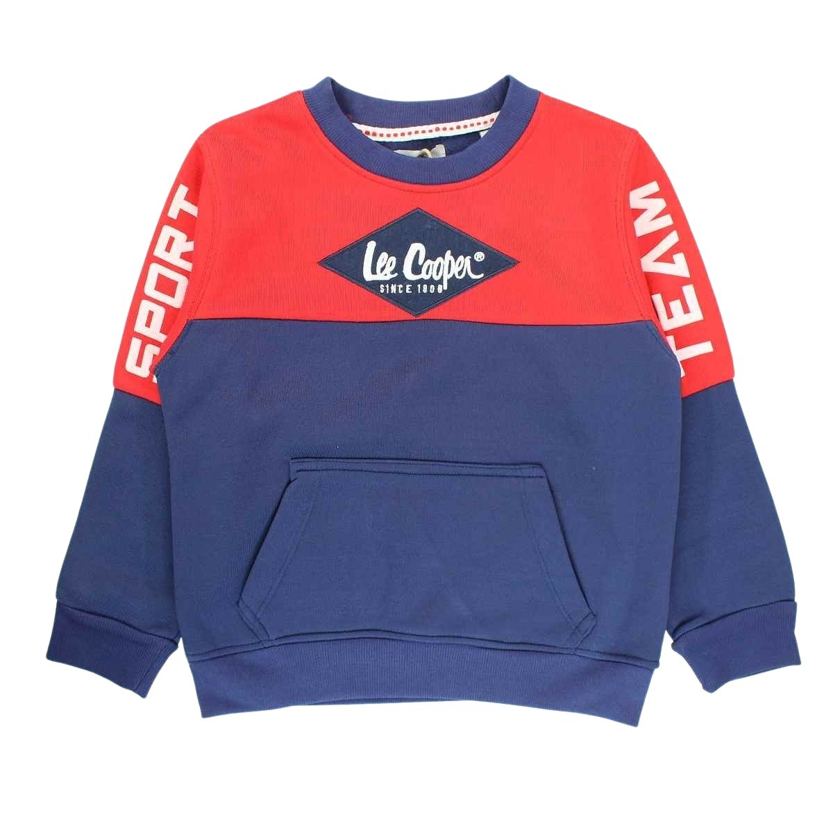 Jogging Lee Cooper - 6A Garçon - Enfant - Marine - 90 % Polyester - 10 % Coton - Gris: 95 % Coton - 5 % viscose - TrendyFlair