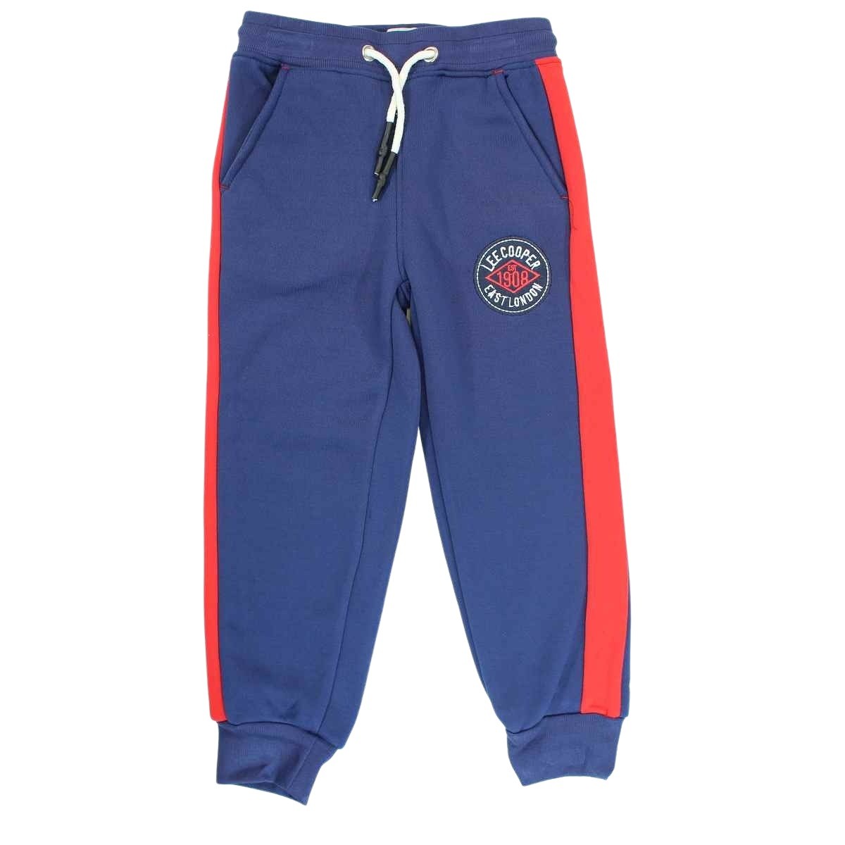 Jogging Lee Cooper - 6A Garçon - Enfant - Marine - 90 % Polyester - 10 % Coton - Gris: 95 % Coton - 5 % viscose - TrendyFlair