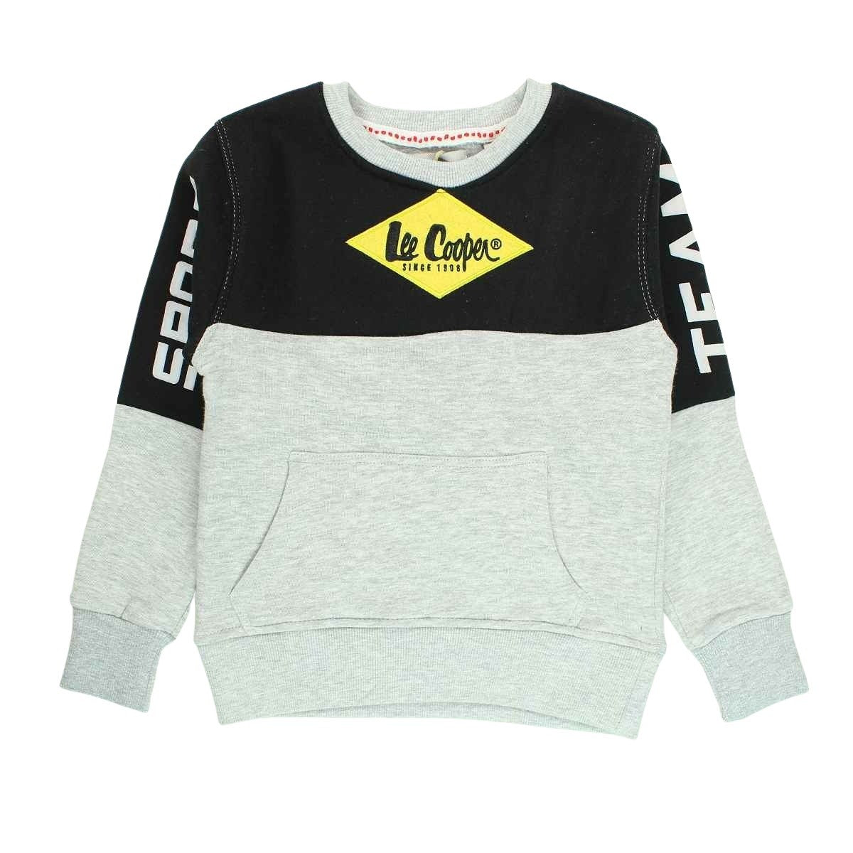 Jogging Lee Cooper - 6A Garçon - Enfant - Gris - 90 % Polyester - 10 % Coton - Gris: 95 % Coton - 5 % viscose - TrendyFlair