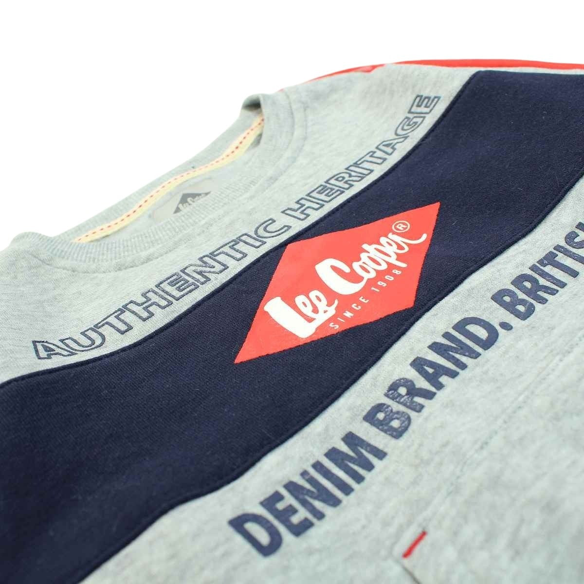 Jogging Lee Cooper - 12A Garçon - Enfant - Gris - 100 % Polyester - TrendyFlair