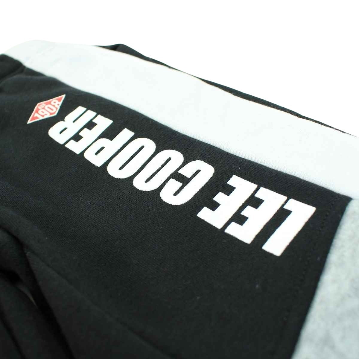 Jogging capuche Lee Cooper - 6A Garçon - Enfant - Noir - 100 % Polyester - TrendyFlair