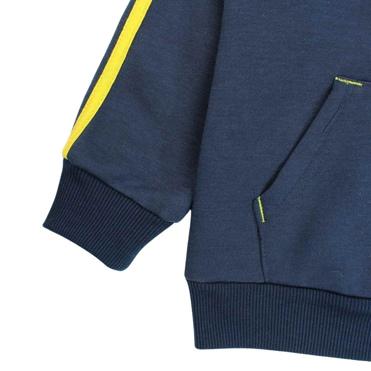 Sweat Lee Cooper - 6A Garçon - Enfant - Marine - 80 % Polyester - 20 % Coton - TrendyFlair