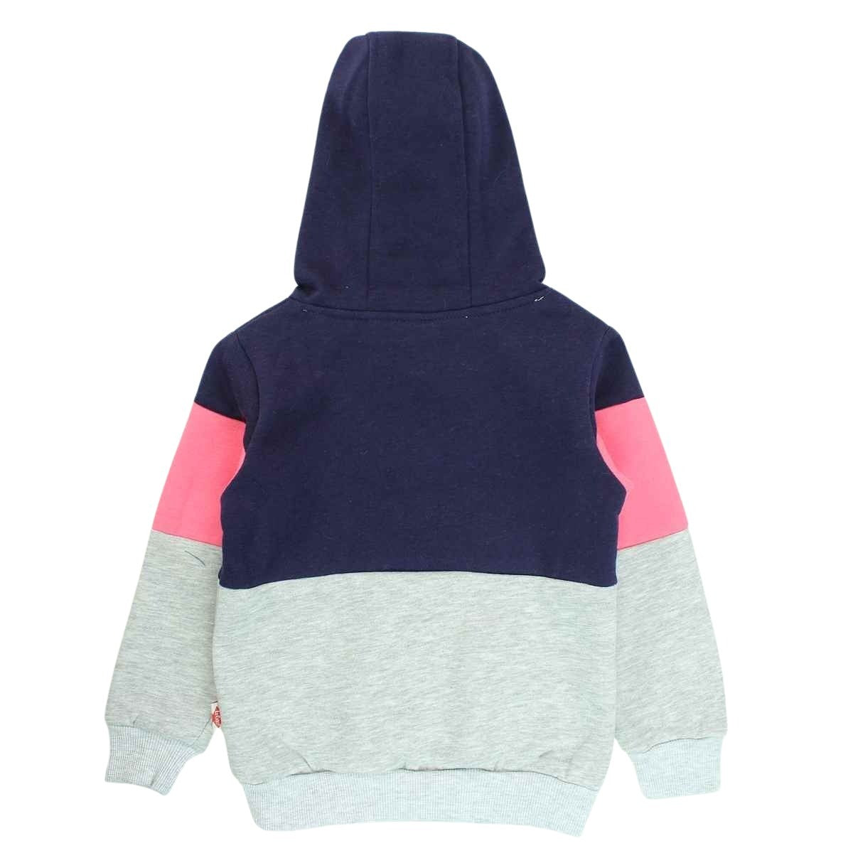 Sweat Lee Cooper - 6A Fille - Enfant - Marine - 80 % Polyester - 20 % Coton - TrendyFlair