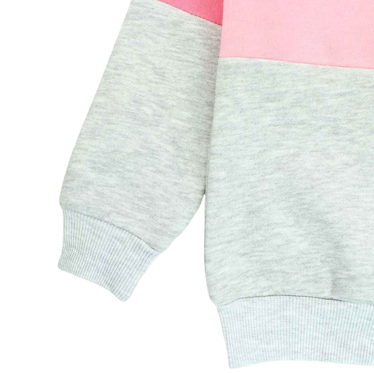 Sweat Lee Cooper - 6A Fille - Enfant - Rose - 80 % Polyester - 20 % Coton - TrendyFlair