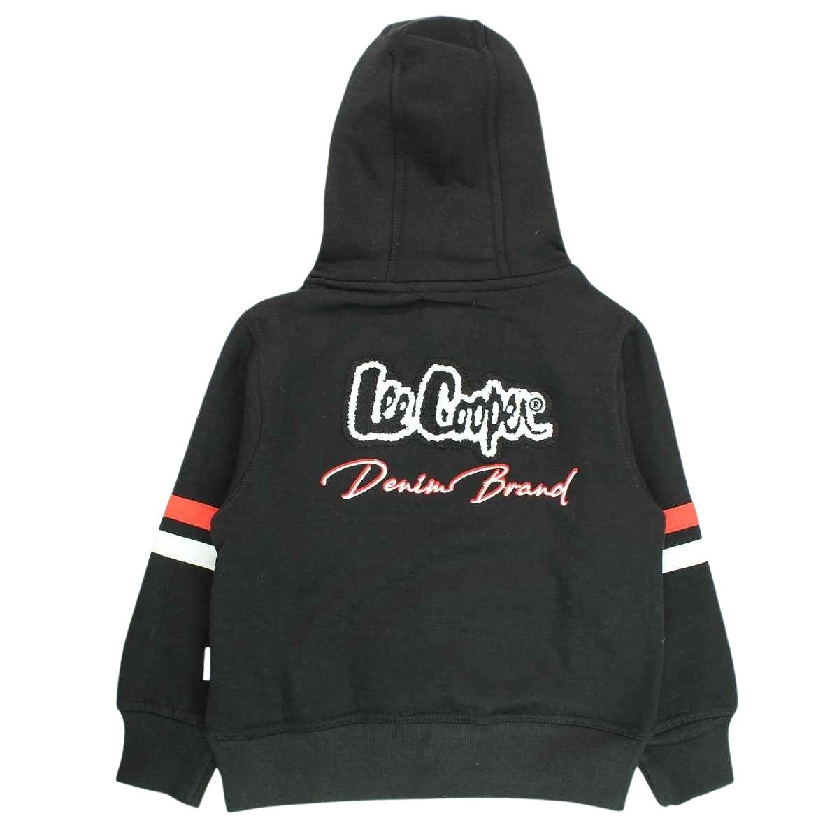 Sweat Lee Cooper - 6A Garçon - Enfant - Noir - 60 % Coton - 40 % Polyester 300 gsm - TrendyFlair