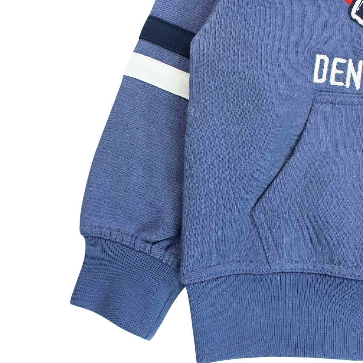 Sweat Lee Cooper - 6A Garçon - Enfant - Bleu - 60 % Coton - 40 % Polyester 300 gsm - TrendyFlair