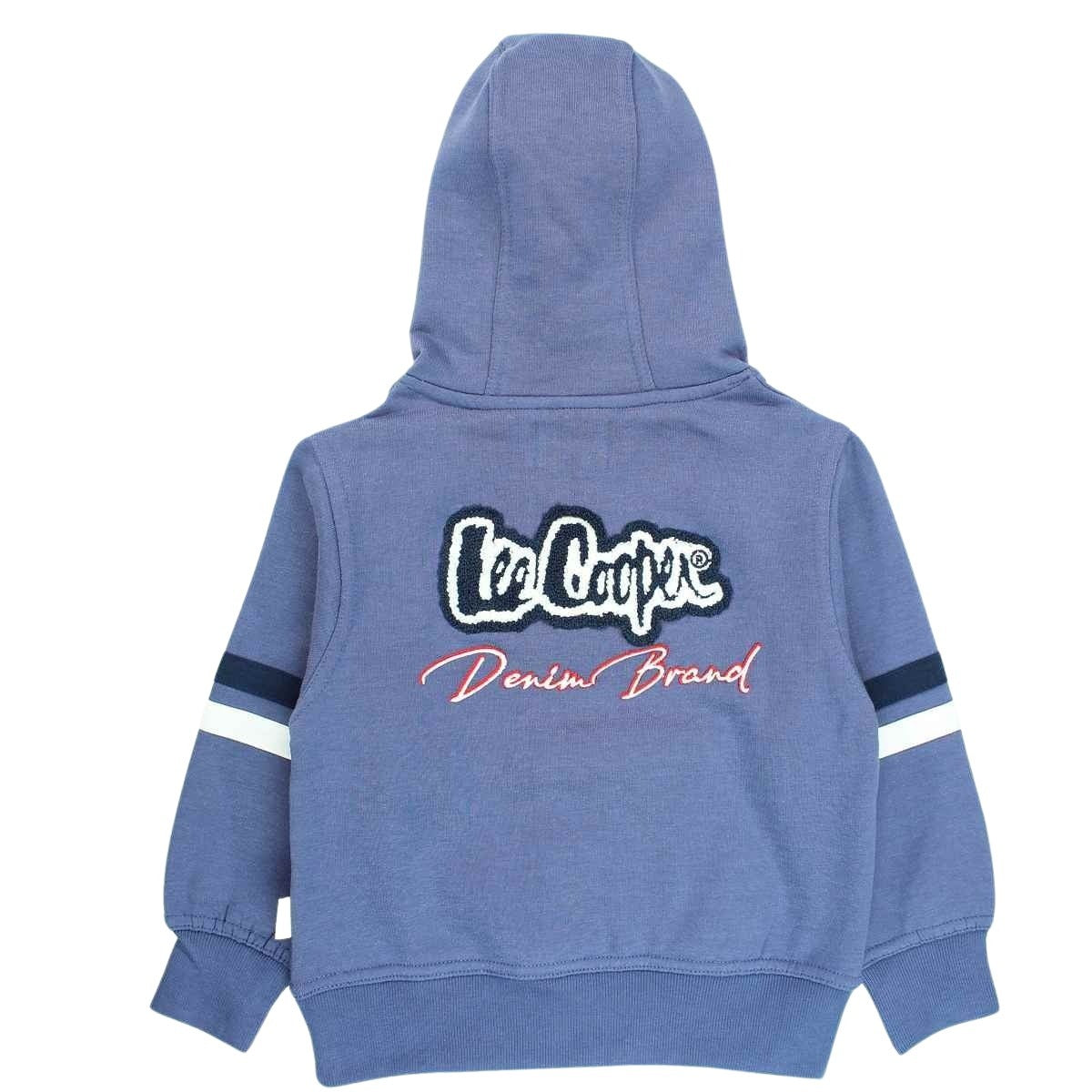 Sweat Lee Cooper - 6A Garçon - Enfant - Bleu - 60 % Coton - 40 % Polyester 300 gsm - TrendyFlair