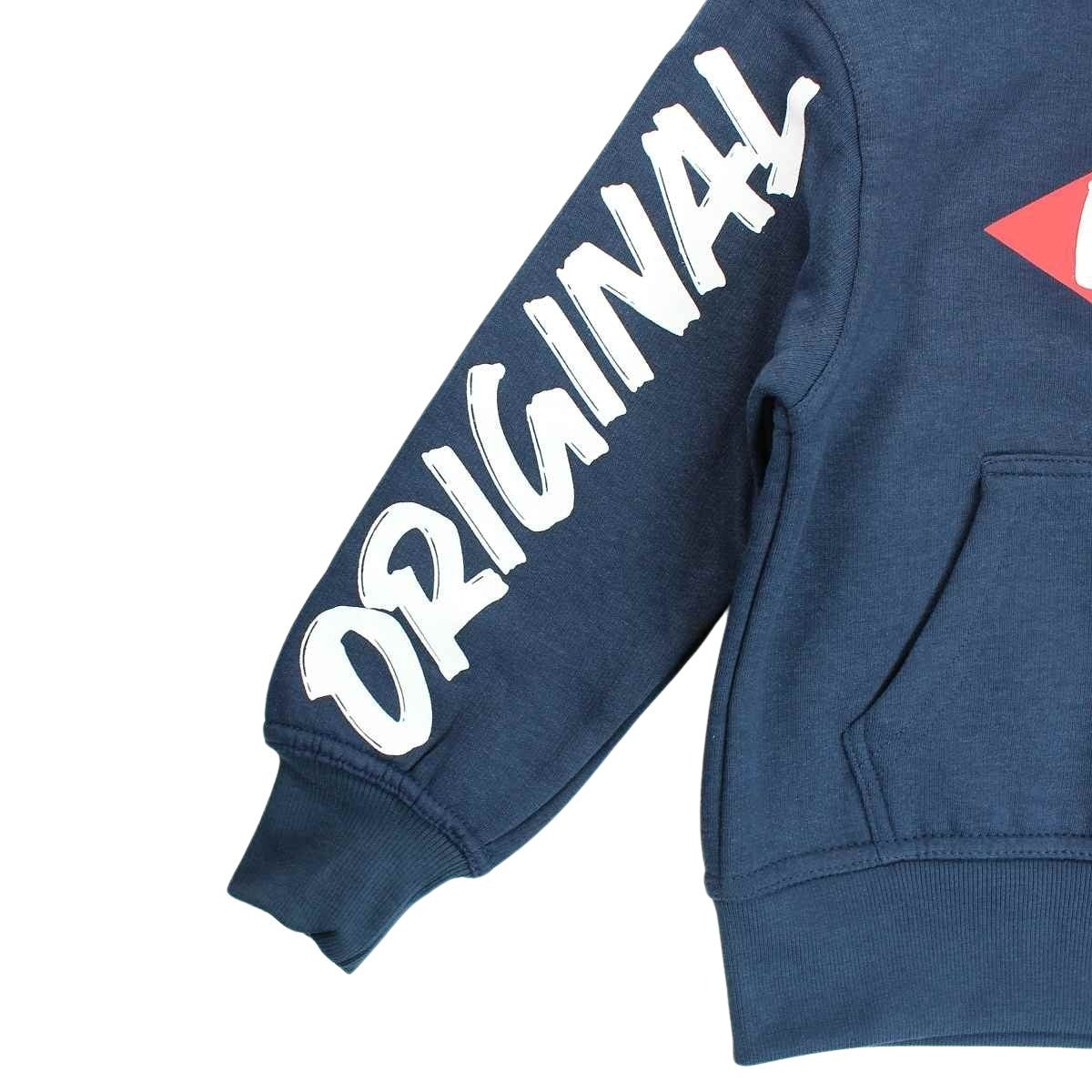 Sweat Lee Cooper - 6A Garçon - Enfant - Bleu - 60 % Coton - 40 % Polyester 300 gsm - TrendyFlair