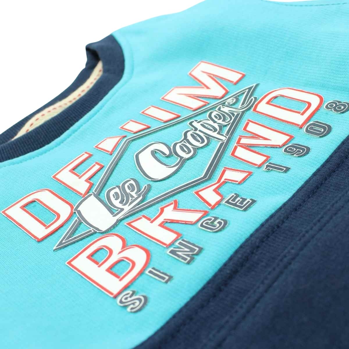 Sweat Lee Cooper - 6A Garçon - Enfant - Bleu - 60 % Coton - 40 % Polyester 300 gsm - TrendyFlair