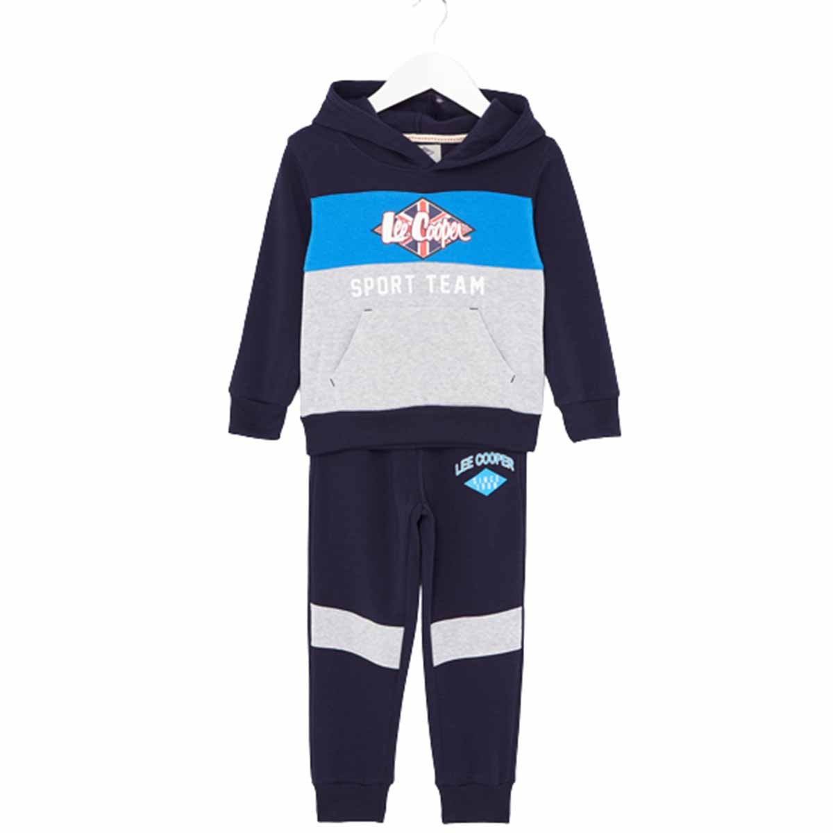 Jogging Lee Cooper - 6A Garçon - Enfant - Marine - 100% Polyester - TrendyFlair