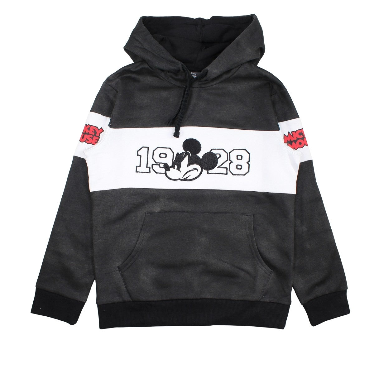 Sweat à capuche garçon Mickey - 9/10A Garçon - Enfant - Noir - 80% Coton, 20% Polyester - TrendyFlair