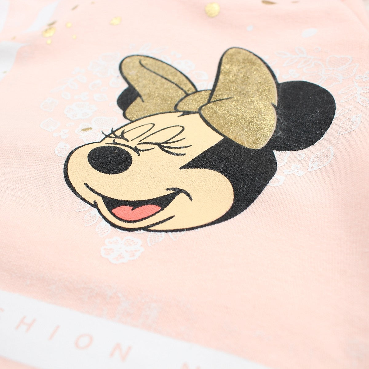 Sweat à capuche fille Minnie - 4A Fille - Enfant - Rose - 80% Coton, 20% Polyester - TrendyFlair