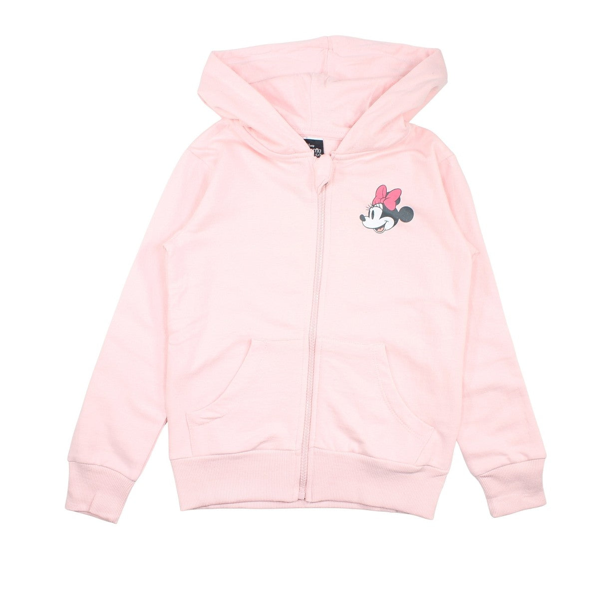 Veste à capuche fille Minnie - 4A Fille - Enfant - Rose - 80%Coton, 20% Polyester - TrendyFlair