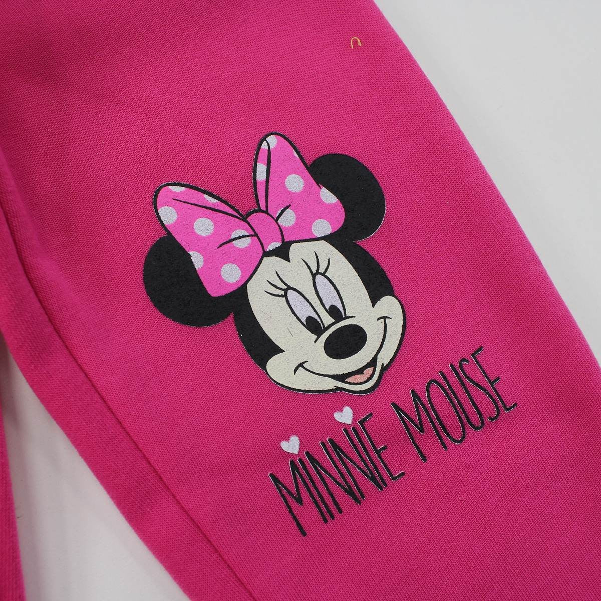 Jogging Minnie - 2A Fille - Enfant - Rose - 100% Polyester, 240 GSM FLEECE - TrendyFlair