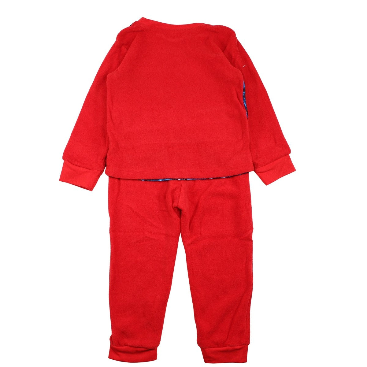 Pyjama polaire Spiderman - 3A Garçon - Enfant - Rouge - 100% Polyester - TrendyFlair