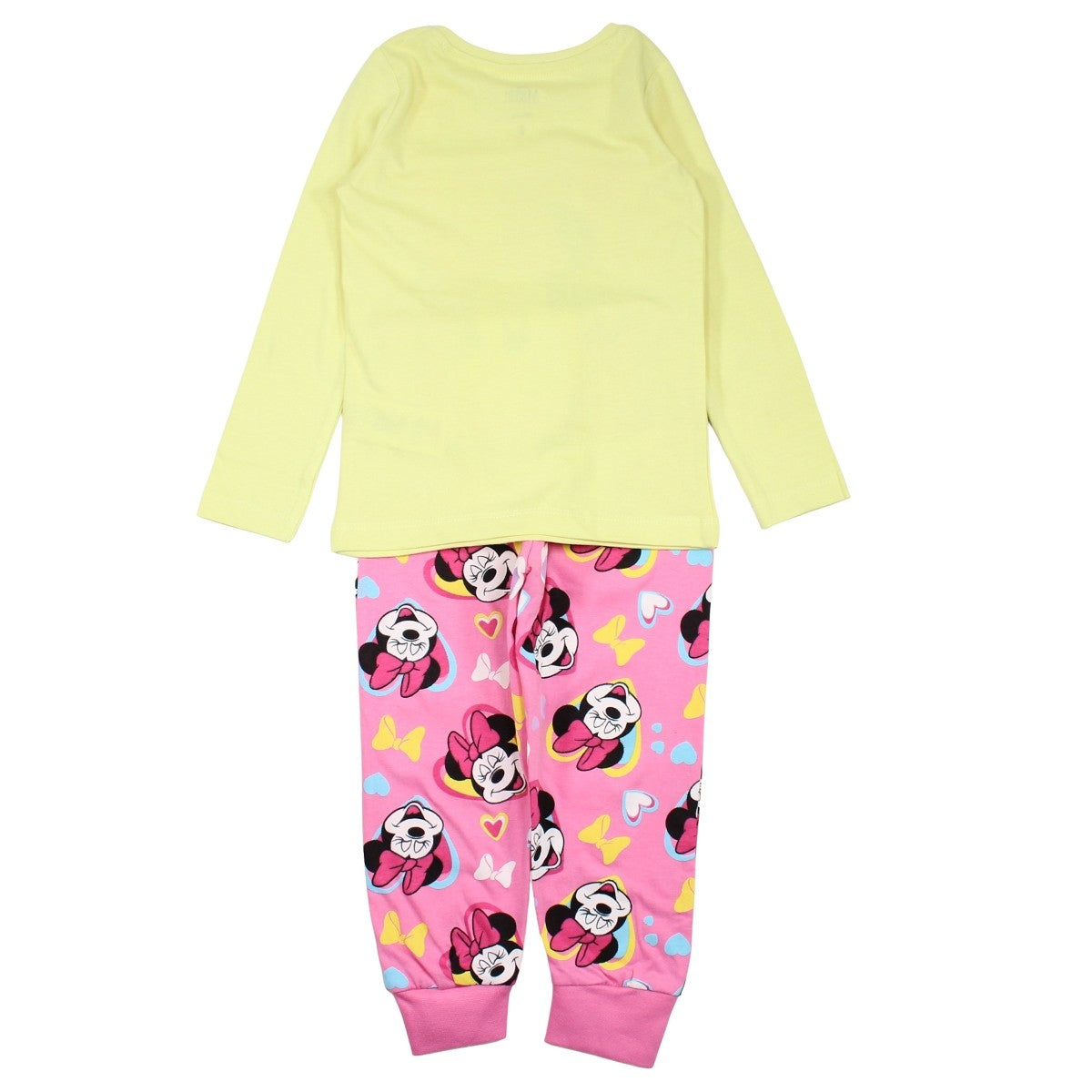 Pyjama fille Minnie - 8A Fille - Enfant - Jaune - 100% Coton - TrendyFlair
